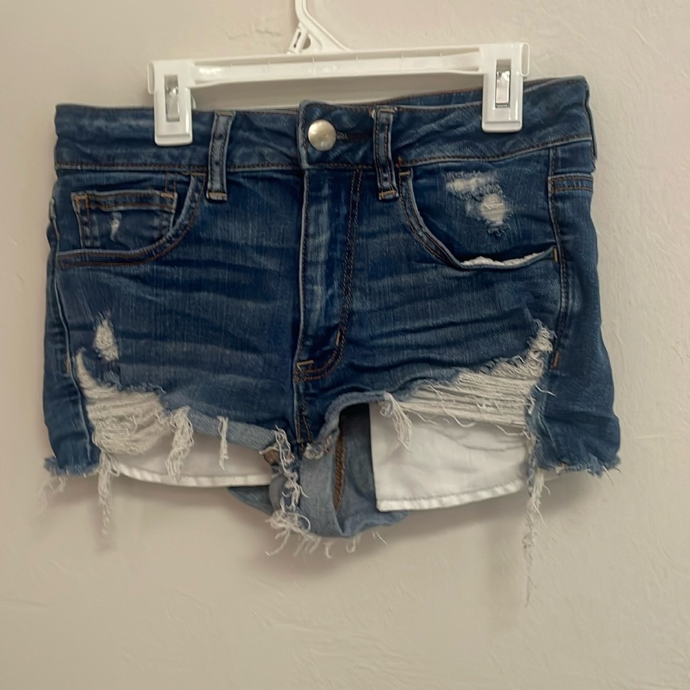 American Eagle Dark Wash Shorts